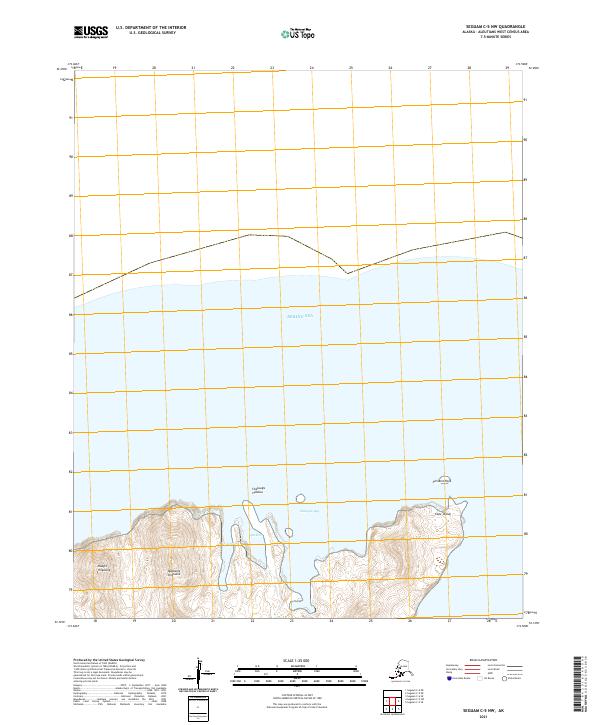 USGS Topographic Map – Seguam C-5 NW