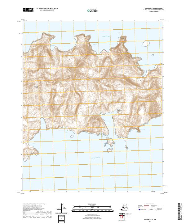 USGS Topographic Map – Seguam C-5 SE
