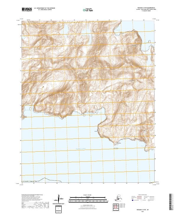 USGS Topographic Map – Seguam C-5 SW