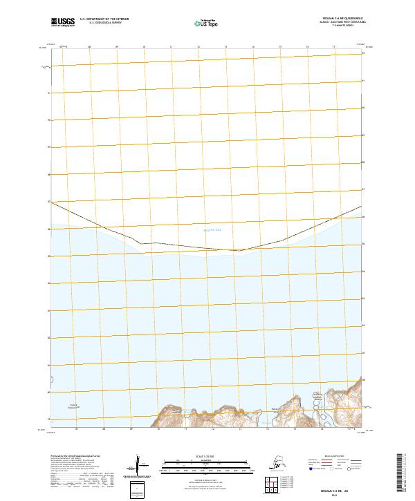 USGS Topographic Map – Seguam C-6 NE