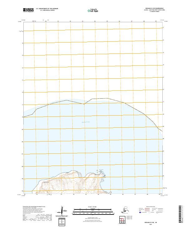 USGS Topographic Map – Seguam D-2 NE
