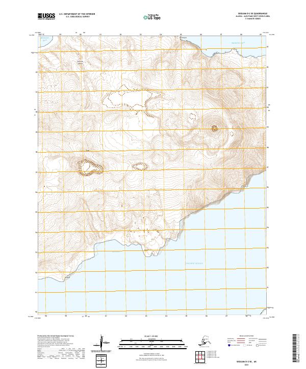 USGS Topographic Map – Seguam D-2 SE
