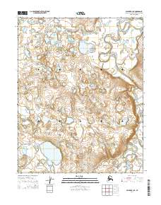 2014 Map of Selawik A-1 NE, 2014 Print
