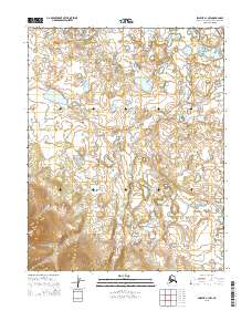 2015 Map of Selawik A-1 NW, 2015 Print
