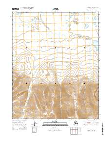 2014 Map of Selawik A-3 NW, 2014 Print
