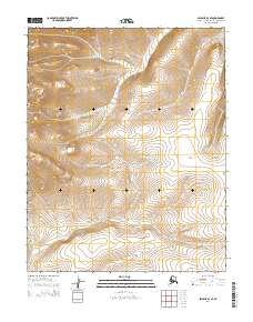 2014 Map of Selawik A-3 SE, 2014 Print