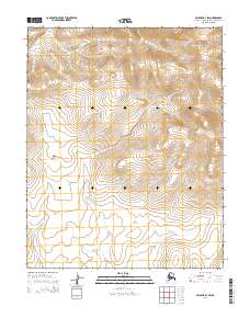 2014 Map of Selawik A-3 SW, 2014 Print
