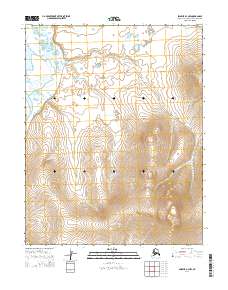 2014 Map of Selawik A-4 NW, 2014 Print