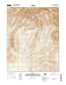 2014 Map of Selawik A-4 SE, 2014 Print