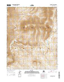2014 Map of Selawik A-4 SW, 2014 Print