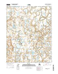 USGS Topographic Map – Selawik B-1 NE