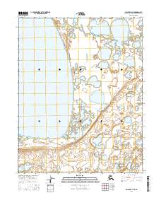 2016 Map of Selawik B-2 NE, 2016 Print
