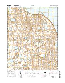 2016 Map of Selawik B-5 NE, 2016 Print
