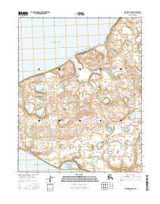 2016 Map of Selawik B-5 NW, 2016 Print