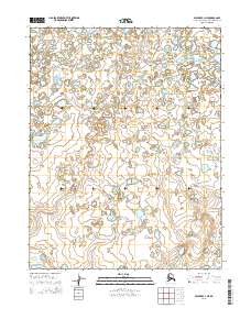 2015 Map of Selawik C-1 NE, 2015 Print