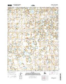 2015 Map of Selawik C-1 NW, 2015 Print