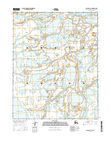 USGS Topographic Map – Selawik C-6 NE