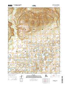 2015 Map of Selawik D-2 SE, 2015 Print