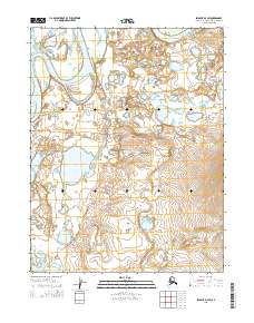 2015 Map of Selawik D-4 SW, 2015 Print