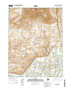 2015 Map of Selawik D-5 NE, 2015 Print
