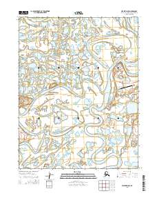 USGS Topographic Map – Selawik D-5 SE