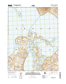 USGS Topographic Map – Selawik D-6 NE