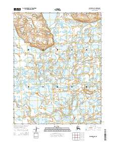 USGS Topographic Map – Selawik D-6 SE