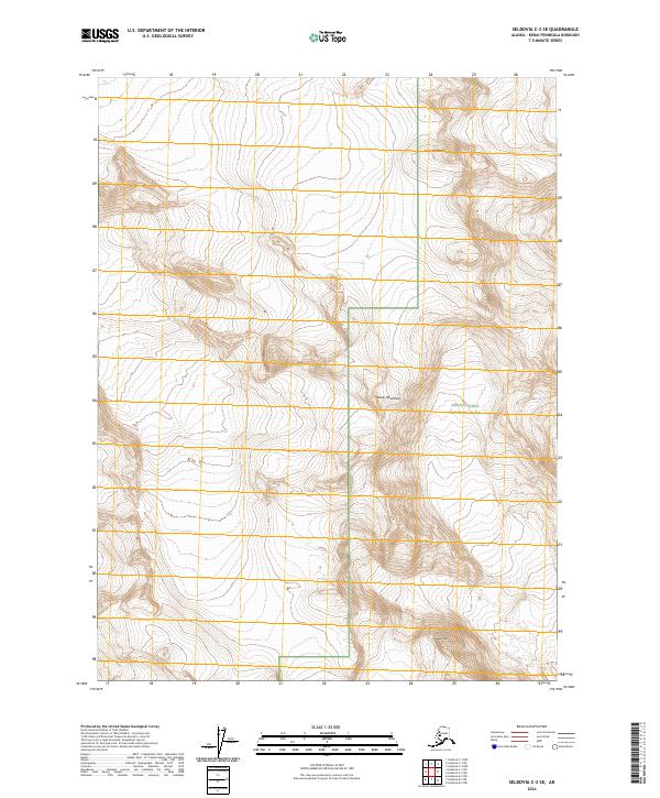 USGS Topographic Map – Seldovia C-3 SE