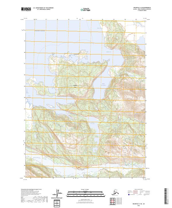 USGS Topographic Map – Seldovia C-4 SE
