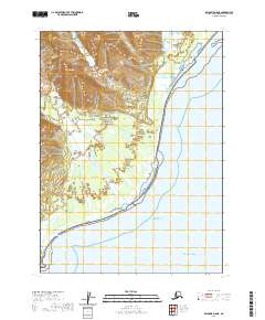 USGS Topographic Map – Seldovia D-8 NE