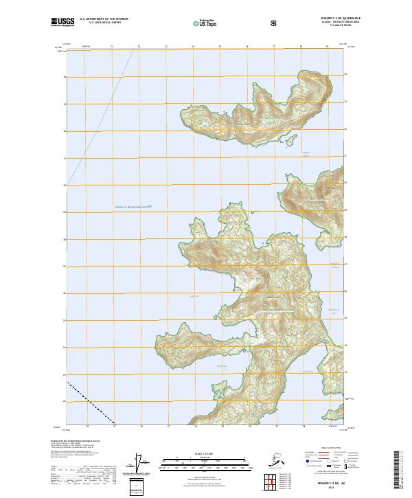 USGS Topographic Map – Seward C-2 NE