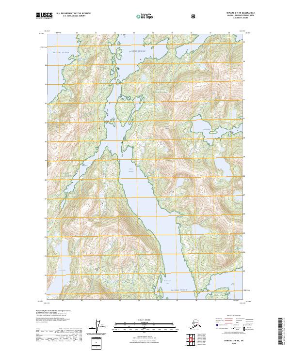 USGS Topographic Map – Seward C-4 NE