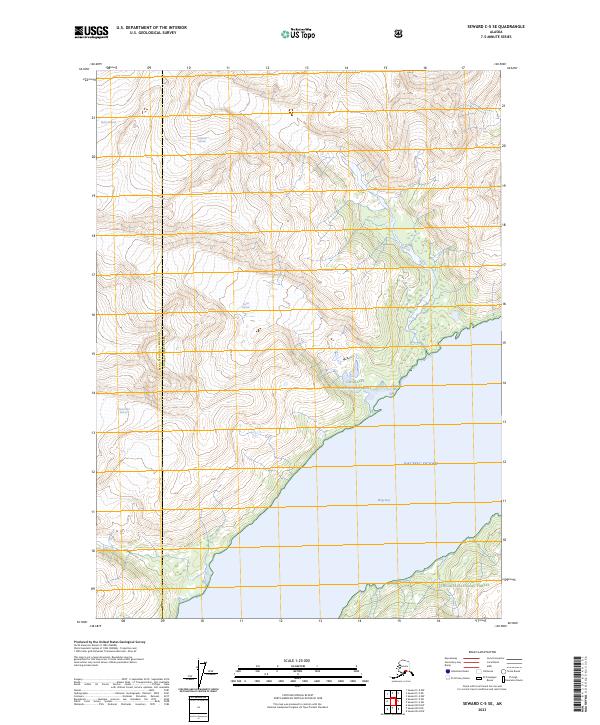 USGS Topographic Map – Seward C-5 SE