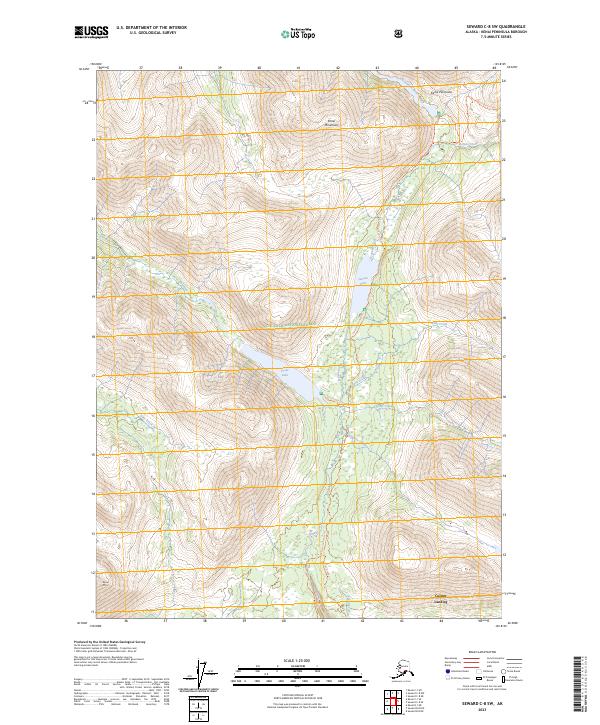 USGS Topographic Map – Seward C-8 SW