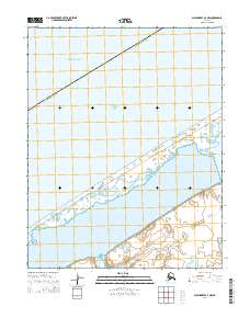 2014 Map of Shishmaref A-3 NW, 2014 Print