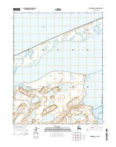 USGS Topographic Map – Shishmaref B-1 NE