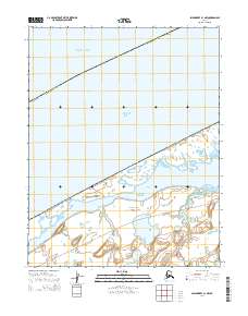 2014 Map of Shishmaref B-1 NW, 2014 Print