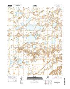2014 Map of Shishmaref B-1 SE, 2014 Print