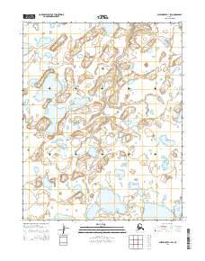 2014 Map of Shishmaref B-1 SW, 2014 Print