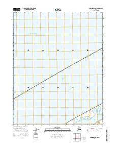 2014 Map of Shishmaref B-2 NE, 2014 Print