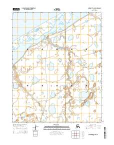 2014 Map of Shishmaref B-2 SE, 2014 Print