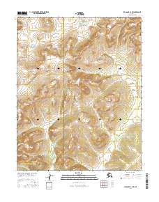 2016 Map of Shungnak A-4 NW, 2016 Print