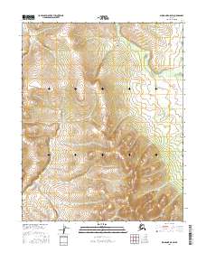 2016 Map of Shungnak A-5 SW, 2016 Print