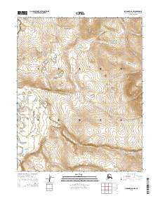 2015 Map of Shungnak A-6 NW, 2015 Print