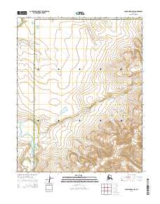 2015 Map of Shungnak A-6 SW, 2015 Print