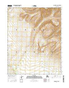 2016 Map of Shungnak B-1 SW, 2016 Print