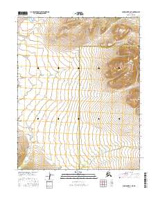 2016 Map of Shungnak B-2 NE, 2016 Print