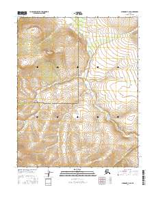 2016 Map of Shungnak B-2 SE, 2016 Print