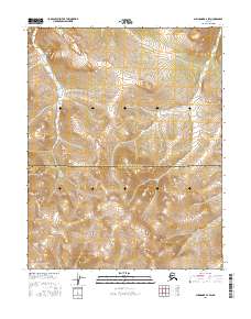 2016 Map of Shungnak B-2 SW, 2016 Print