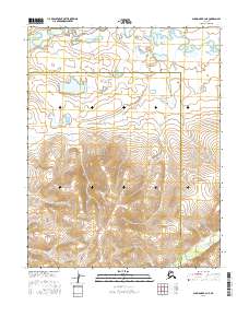 2016 Map of Shungnak B-3 NE, 2016 Print